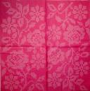 128 Pattern - 3-ply (pink)